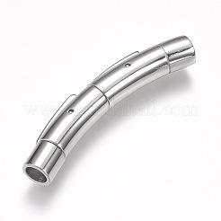 Tarnish Resistant 304 Stainless Steel Bayonet Clasps&nbsp;STAS-O114-053P-A