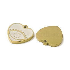 Ion Plating(IP) 316L Surgical Stainless Steel Charms&nbsp;STAS-D035-07G-01