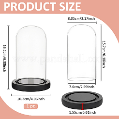 Arch Glass Dome Cover&nbsp;AJEW-WH0596-866B-03