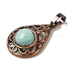 Natural Amazonite Pendants&nbsp;G-H065-02R-21