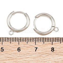 Brass Hoop Earring Findings&nbsp;KK-CBA8A92-01P