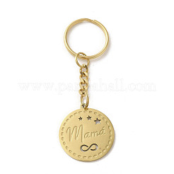 201 Stainless Steel Keychains&nbsp;KEYC-P019-03G