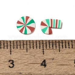 Christmas Theme Handmade Polymer Clay Cabochons&nbsp;CLAY-F005-03