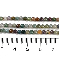 Natural Indian Agate Bead Strands&nbsp;X-G-A130-3mm-K12