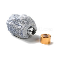 Raw Natural Blue Aventurine Perfume Bottle&nbsp;G-B131-03C