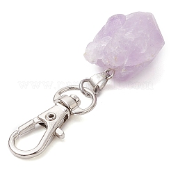 Nuggets Natural Amethyst Pendant Decorations&nbsp;HJEW-JM02514