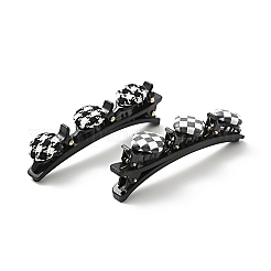 Fashion Double Layer Cloth Alligator Hair Clips Sets&nbsp;PHAR-P005-26