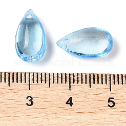 Transparent Glass Charms&nbsp;GLAA-U002-01E