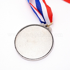 Zinc Alloy Football Medals&nbsp;LS-NJEW-WH0017-01P