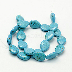 Natural Howlite Beads Strands&nbsp;TURQ-P027-49