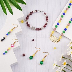 DIY Round Cat Eye Beads Bracelet Making Kit&nbsp;DIY-SZ0006-56E