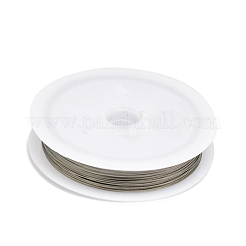 Tarnish Resistant DIY Jewelry Thread Findings Colored Tiger Tail Wire&nbsp;TWIR-O001-0.3mm-03