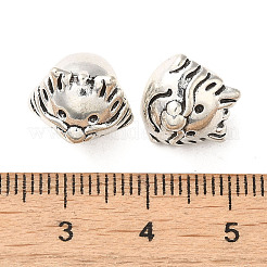 Tibetan Style Alloy European Beads&nbsp;PALLOY-M217-09AS