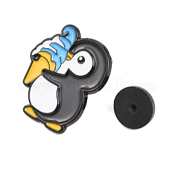 Penguin Alloy Enamel Pins&nbsp;JEWB-G046-03B