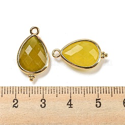 Natural Korea Jade Faceted Pendants&nbsp;G-M431-15G-02