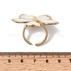 304 Stainless Steel Cuff Open Rings&nbsp;RJEW-H264-01G