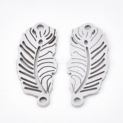 Non-Tarnish 201 Stainless Steel Links connectors&nbsp;X-STAS-T044-02P