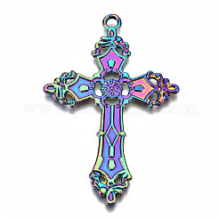 Rainbow Color Alloy Big Pendants&nbsp;PALLOY-S180-015-RS