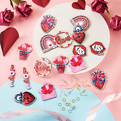 DIY Valentine's Day Earring Making Kit&nbsp;DIY-TA0006-51