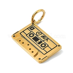 304 Stainless Steel Enamel Pendants&nbsp;LS-STAS-A145-01D-G
