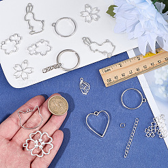 DIY Keychain Making Kits&nbsp;DIY-SP0002-65P