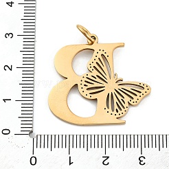 Ion Plating(IP) 201 Stainless Steel Pendants&nbsp;STAS-N103-184G-B