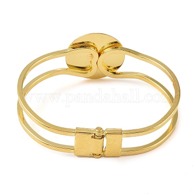 Brass Bangle Making&nbsp;BJEW-K156-01G-1