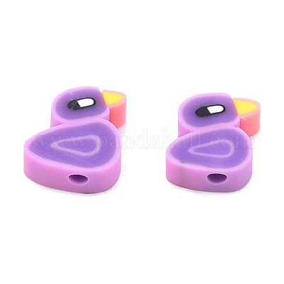 Handmade Polymer Clay Beads&nbsp;X-CLAY-C001-02-1