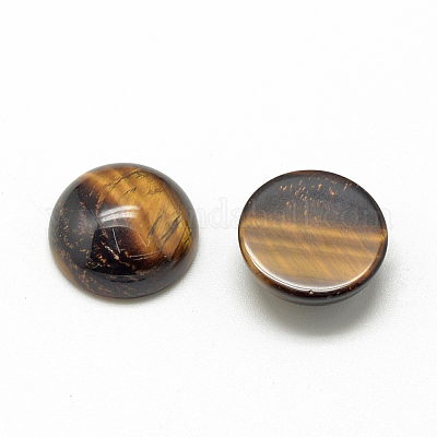 Natural Tiger Eye Cabochons&nbsp;G-R416-20mm-35-1