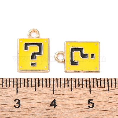 Alloy Enamel Charms&nbsp;ENAM-Q001-08G-02-1