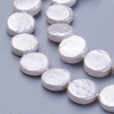 Shell Pearl Beads Strands&nbsp;X-BSHE-P030-01A-1