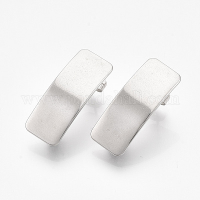 Non-Tarnish 304 Stainless Steel Stud Earring Findings&nbsp;STAS-S079-75-1