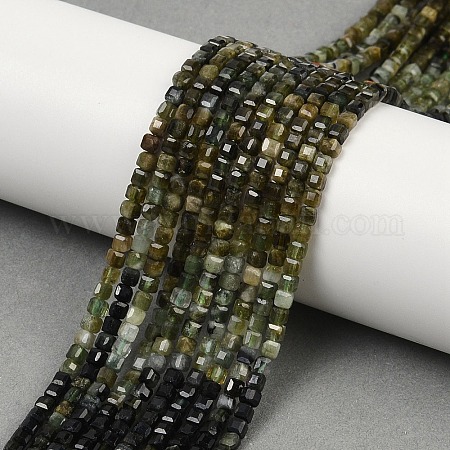 Dark Green Tourmaline Faceted newest Nuggets Shape Beads ,Dark Green Tourmaline Tumble Shape Beads ,Sold By Strand , 15x20 - 22x27mm , 7