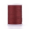 Polyester Metallic Thread, Dark Red, 1mm, about 7 yards/roll