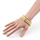 3Pcs 3 Styles Polymer Clay Heishi Beads Stretch Bracelets Sets&nbsp;BJEW-JB05920-5