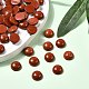 Natural Red Jasper Cabochons&nbsp;G-H1596-FR-10mm-15-5