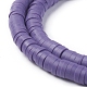 Handmade Polymer Clay Beads&nbsp;CLAY-R067-4.0mm-03-2