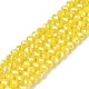 Electroplate Glass Beads Strands&nbsp;EGLA-A044-P3mm-B04-1