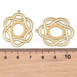 Filigree 304 Stainless Steel Pendants&nbsp;SA-CBA404E-06G