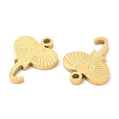 Ion Plating(IP) 316L Surgical Stainless Steel Pendants&nbsp;STAS-D078-02G
