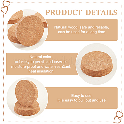 Cork Bottle Stoppers&nbsp;AJEW-WH0413-07B