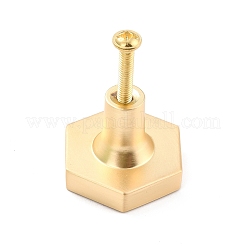 Hexagon with Marble Pattern Brass Box Handles & Knobs&nbsp;LS-DIY-P054-C01