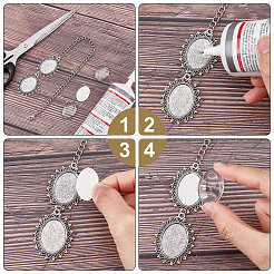 Alloy Graduation Cap Brim Chains Tassel Photo Charms&nbsp;DIY-SC0020-63