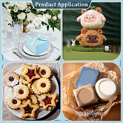 Square Paper Storage Candy Boxes&nbsp;CON-WH0095-200A