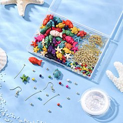 DIY Bracelet & Earring Making Kits&nbsp;DIY-FP0001-53