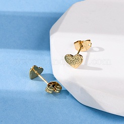 304 Stainless Steel Stud Earrings&nbsp;EJEW-Z134-03G