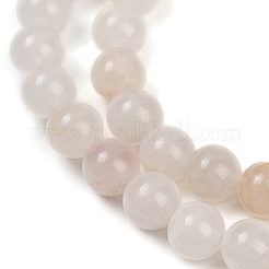 Natural Pink Rabbit Hair Rutilated Quartz Beads Strands&nbsp;G-H093-B05-8mm
