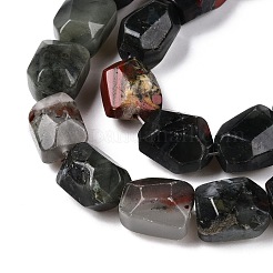 Natural African Bloodstone Beads Strands&nbsp;G-N342-147