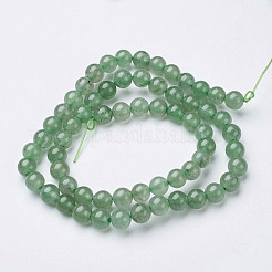 Natural Green Aventurine Beads Strands&nbsp;X-GSR6mmC024