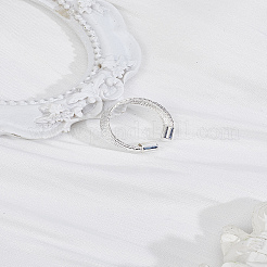 1Pc Zinc Alloy Cuff Ring&nbsp;RJEW-LP0008-11